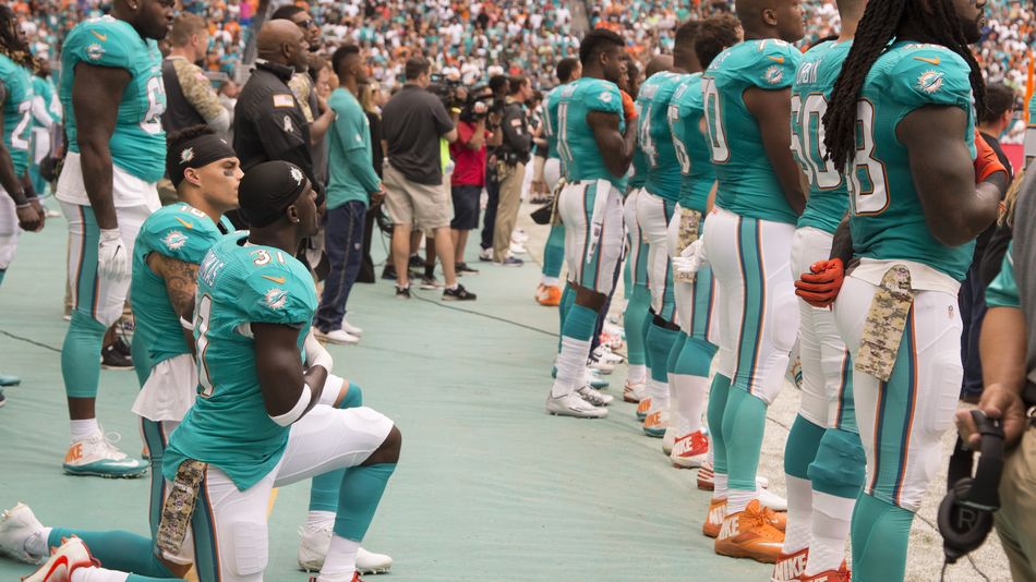 NFL paints 'End Racism' on its fields and no, this isn't a joke