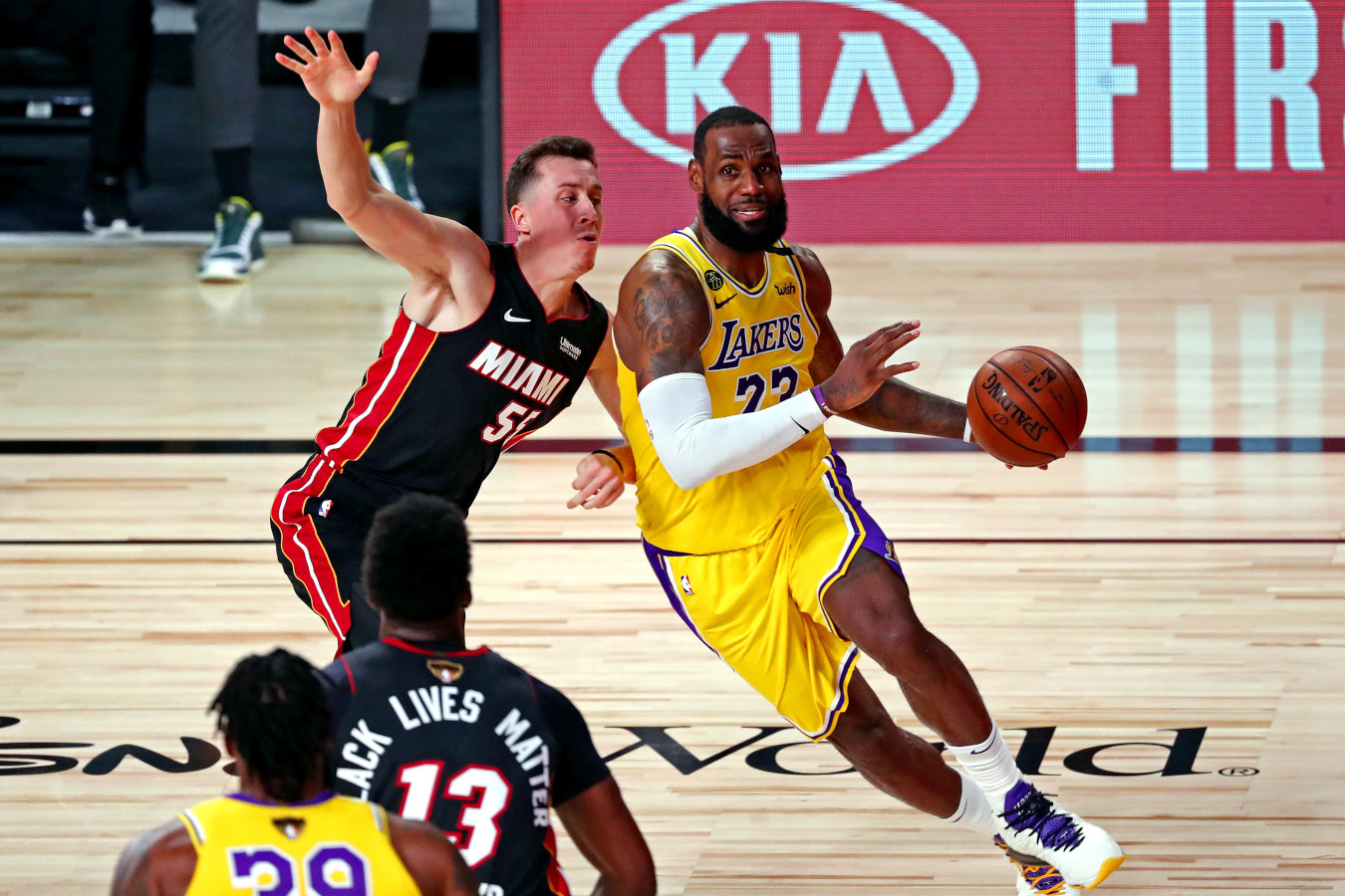 LeBron James vs. Duncan Robinson, NBA Finals